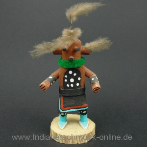 Mudhead Kachina Navajo Handarbeit