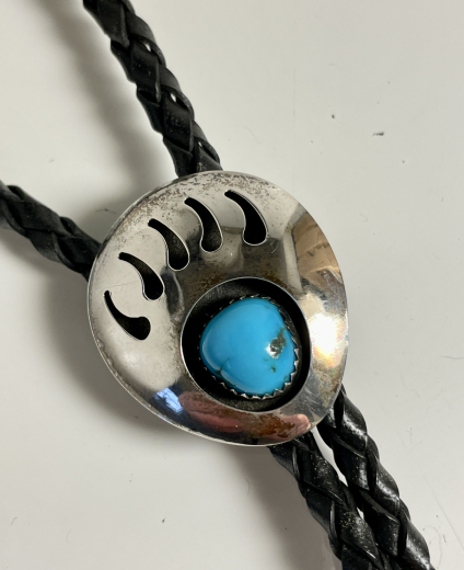 Brentatzen - Bolo Tie Trkis Navajo Indianerschmuck