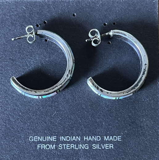 Opal Creole Sterlingsilber Navajo Handarbeit